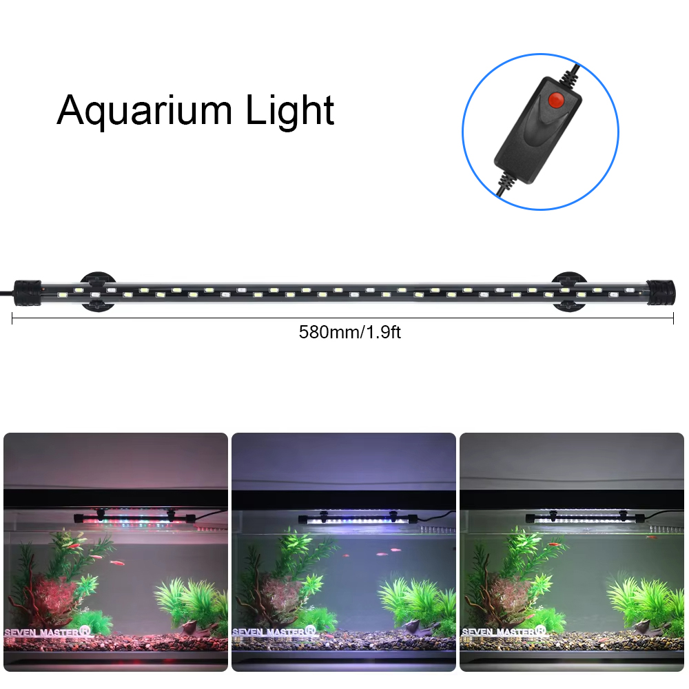 Aquarium Plants Book - 58CM oświetlenie do akwarium LED lampa