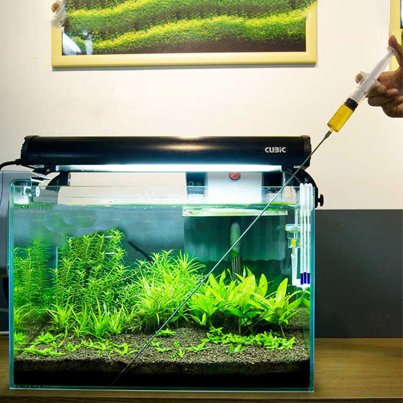 Aquarium Plant Liquid Fertilizer - 30cm 50cm rośliny akwariowe wzrost zdrowy