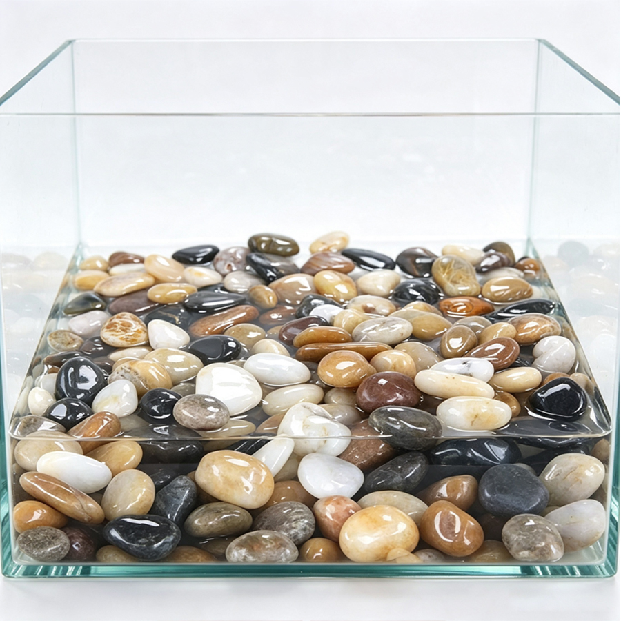 300-700g Gładkich Kamieni Rzec – Aquarium Plant recenzja i cena