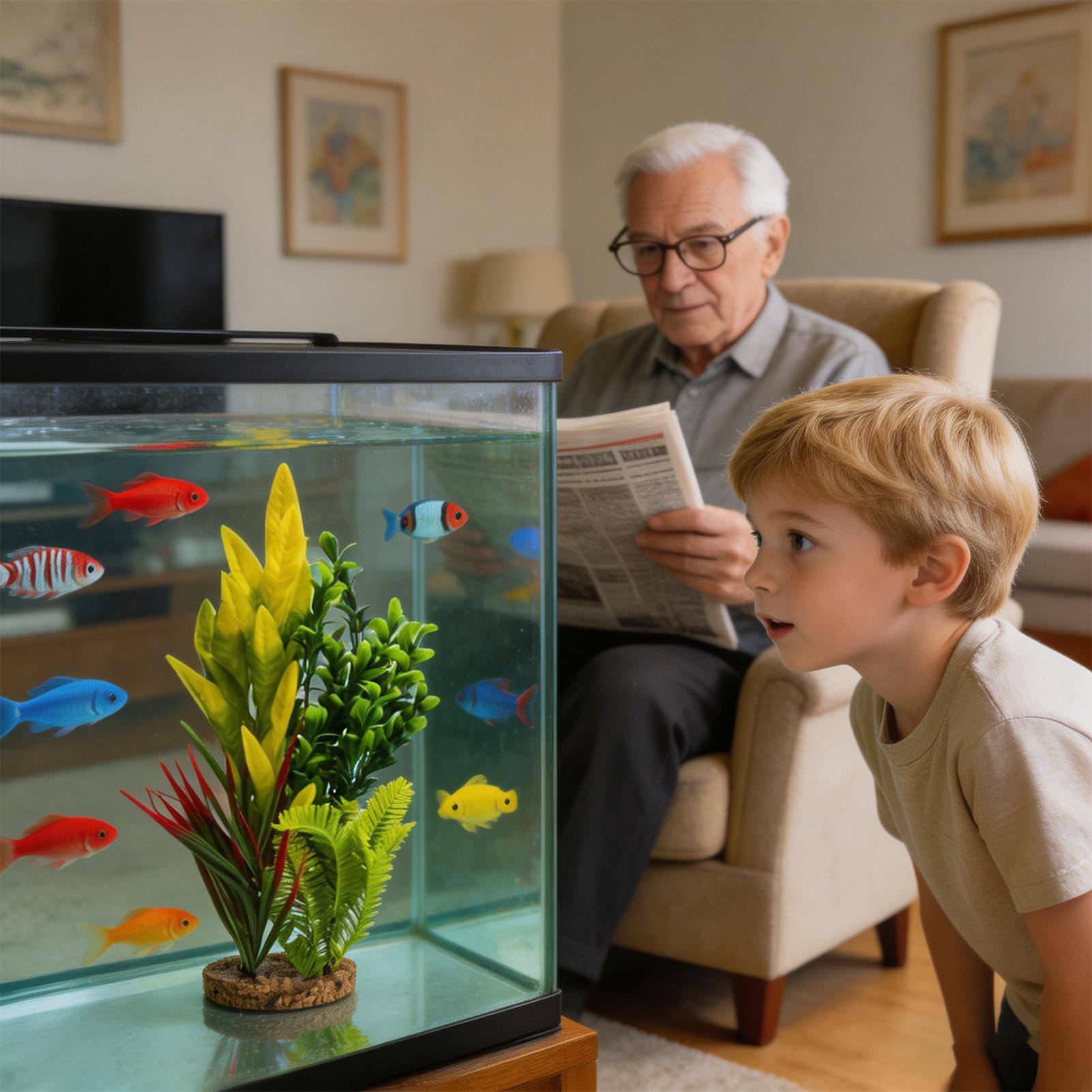 Sztuczne rośliny do akwarium,  – Planted Aquarium For Beginners recenzja i cena