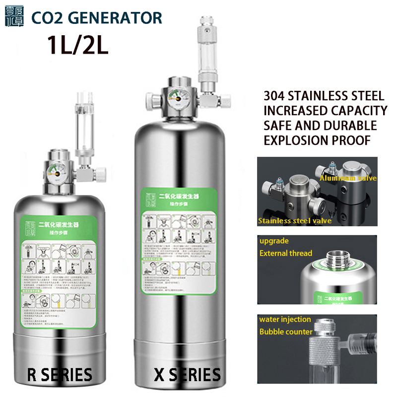 ZRDR Zestaw generatora CO2 do  – Aquarium Plant No Co2 recenzja i cena