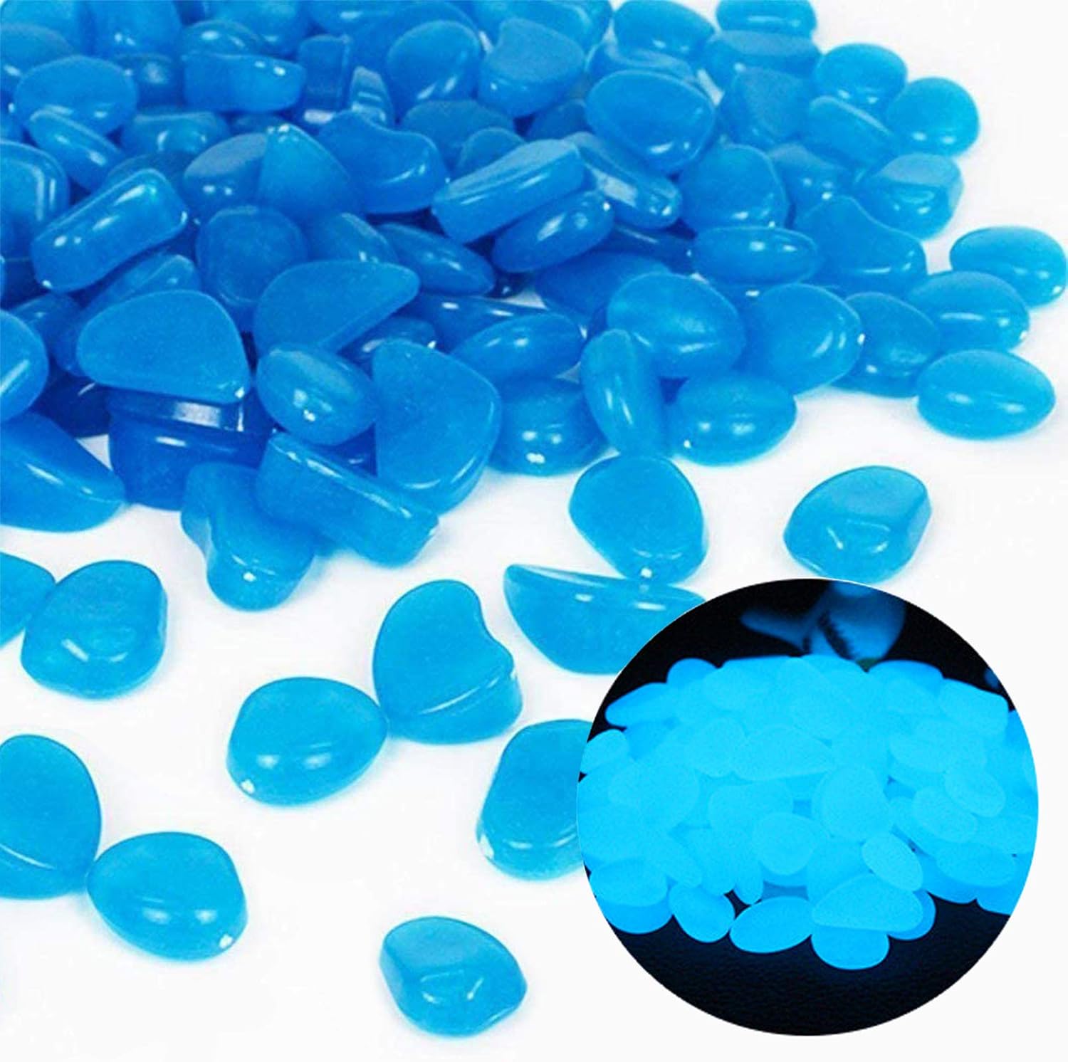Fish Tank Rocks Glow Blue Pebb – Aquarium Plant recenzja i cena