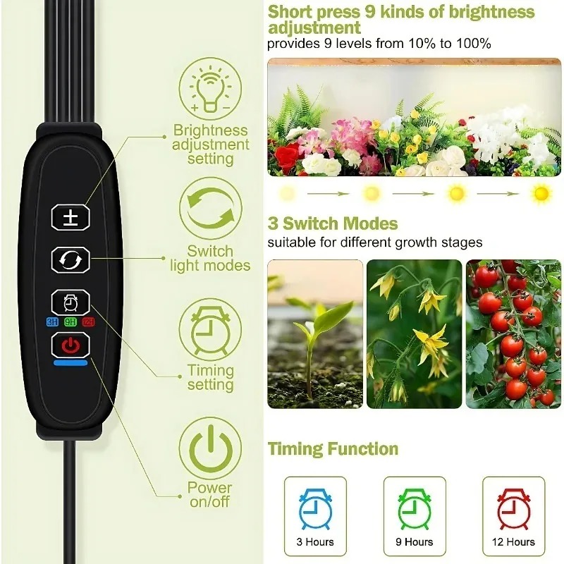 Lampa LED do uprawy roślin, pe – Aquarium Plant Iron recenzja i cena